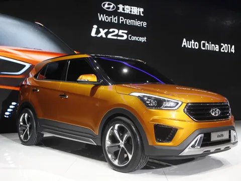 Hyundai ix25: đối thủ của Ford EcoSport